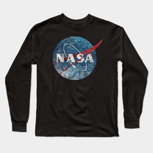 NASA Space Agency Ultra-Vintage T-shirt ajusté Long Sleeve T-Shirt